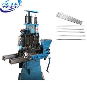 Sewing needle making machine
